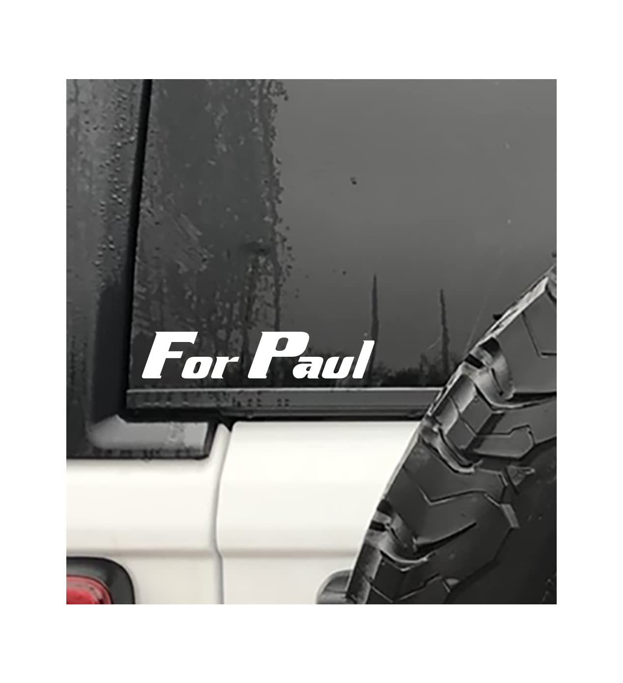 for Paul Decal CAR Truck Window Bumper Sticker Boost Low Euro Illest JDM KDM Fast and Furious Paul Walker