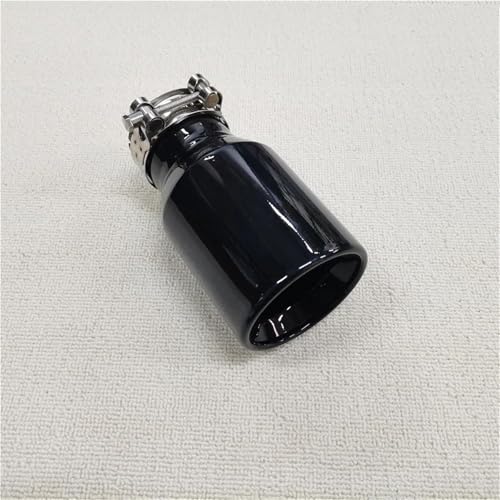 Tubo de escape de coche universal de 48mm a 89mm, silenciador modificado de acero