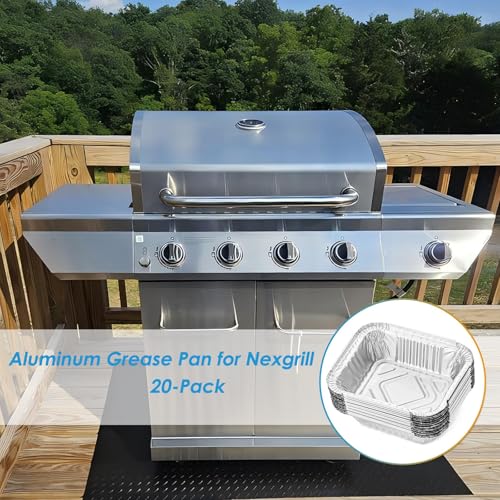 Image of 20-Pack Aluminum Drip Liner for Nexgrill 720-0830X 720-0830H
