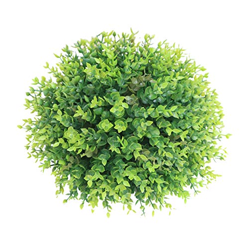 LAHappy Buchsbaumkugel Künstlich Kunstpflanze Graskugel Plastikpflanze...