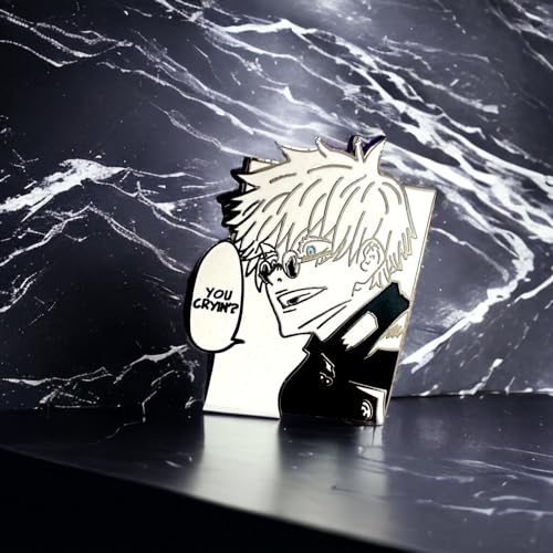 Image of GOJO Cat Backpack Pin - Gojo Sensei, Itadori, Megumi & Sukuna Pins