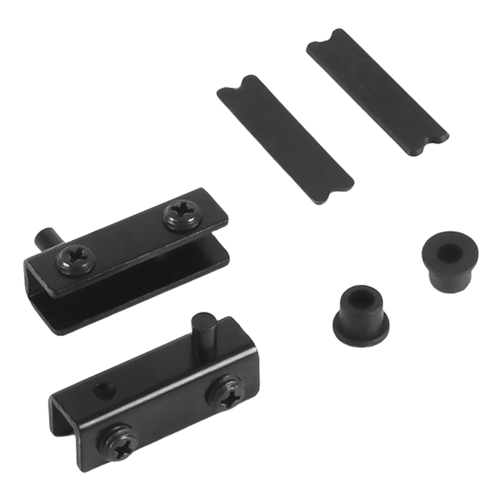 Upgrades Glass Door Hinges Glass Door Pivots Safe Accessories for Cabinets Multifunction for Commercial Space Resistant Hinges