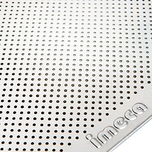 Assadeira Forma Estampada Alumínio Perfurada 35x35 cm Forno PRP004 FCB4E CFCS