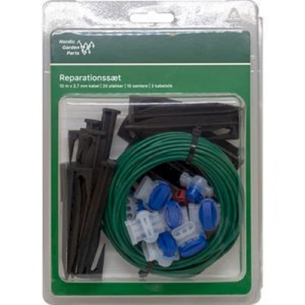 ISE Kit de réparation pour tondeuse à gazon robot 10 m × 3,4 mm