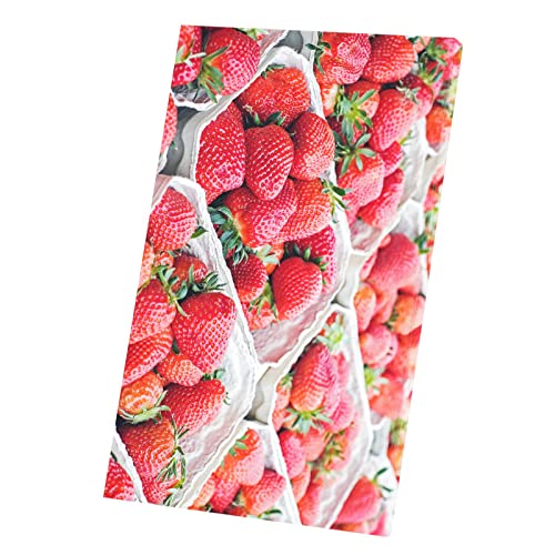 Toile barquettes de fraises 60x96 cm pour une cuisine lumineuse