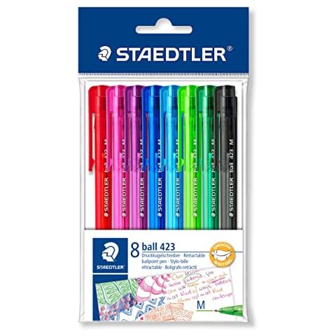 Staedtler 42335MPB8 - Pack de 8 bolígrafos, ball, multicolor, medio Cover