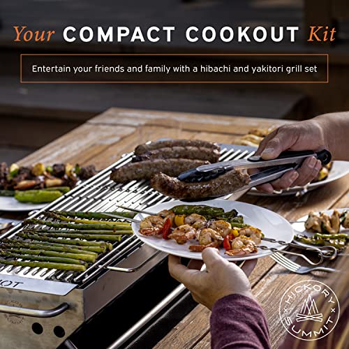 Hickory Summit Tabletop Hibachi Grill Set