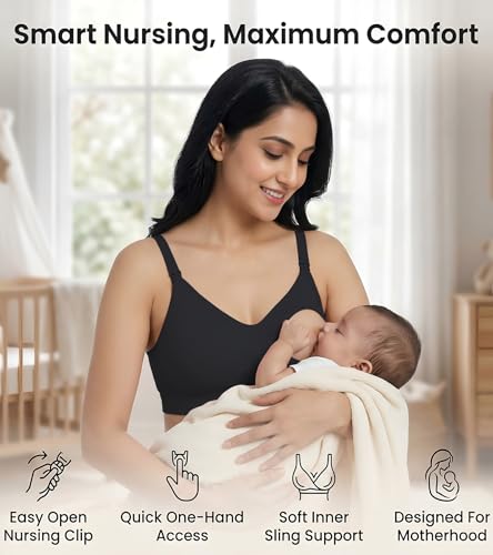 Image of DClub Comfort Revolution Seamless Bra -Easy lite Full-Coverage Wireless Everyday Bra with Soft Comfort with Removable Pad.