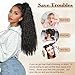 AISI BEAUTY 30 Inch Brown Highlights Ponytail Extension,Claw Clip Curly Ponytail Hair Extension for Women, Long Fluffy Synthetic Clip in Ponytail Hairpiece for Daily Use