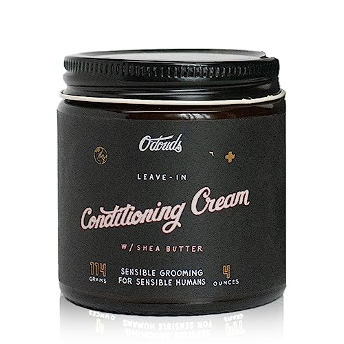 O’Douds Conditioning Cream, Natural Hair Styling Cream & Leave-In Conditioner, Light Hold with Medium Shine, Shea Butter