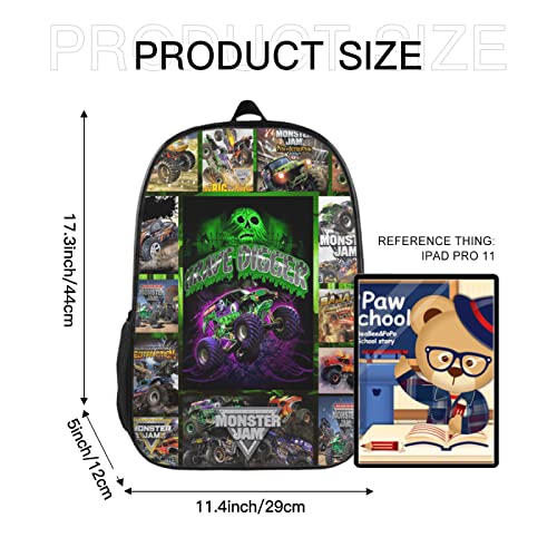 17inch Trucks Backpack Office Computer Backpack Travel Backpack2