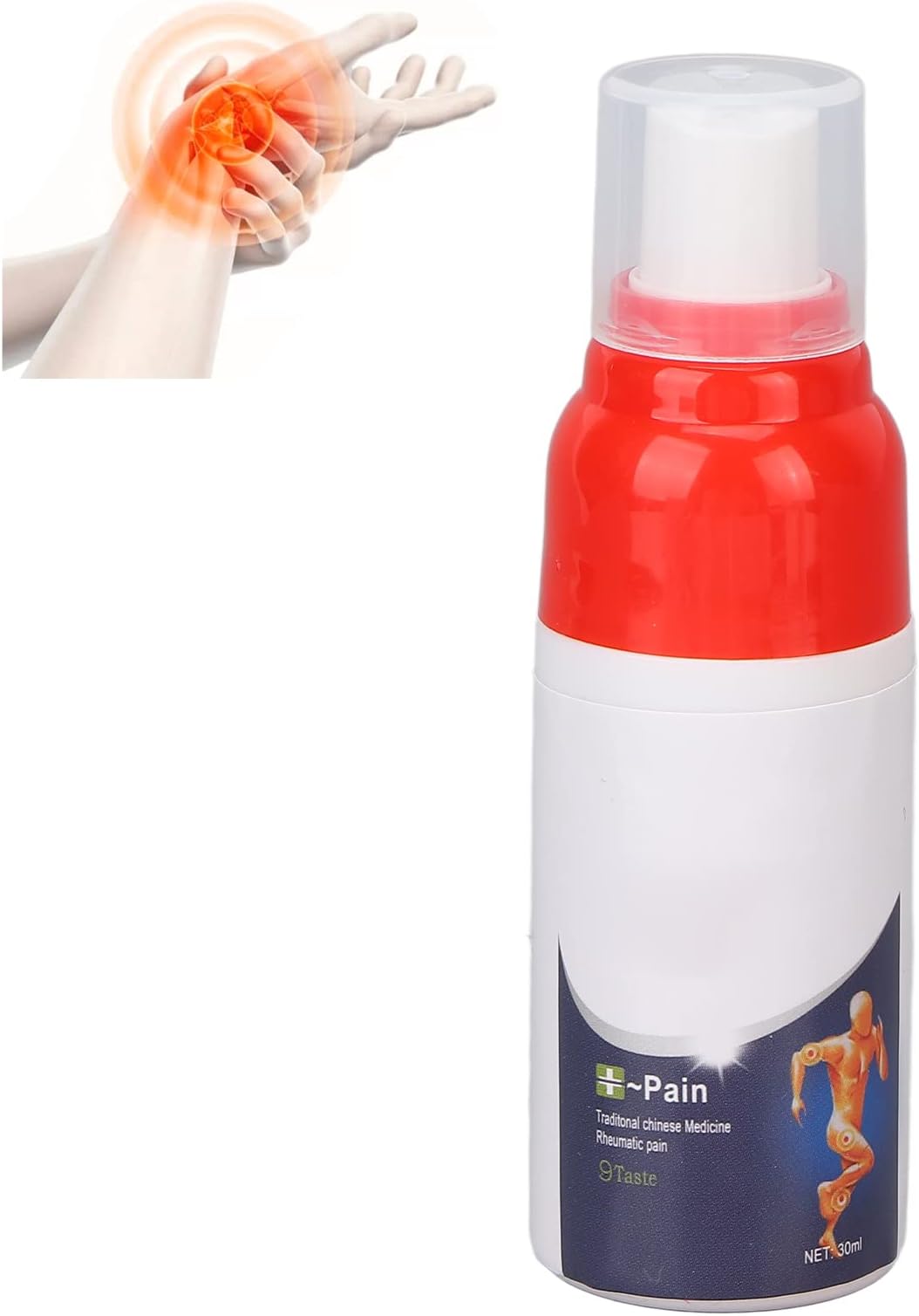 Sore Muscle Relief Spray, Joint Pain Relief Spray, Pain Relief Spray for Cervical Pain, Wrist Pain, Stiff Shoulder, Ankle Pain, Knee Pain, Neck Back Pain Relief Spray