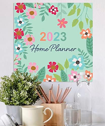 2023 Home Planner Square Hanging Wall Calendar - No Plastic - 12" x 12" Planner, Organiser, Home, Household, Family, Schedule, Agenda, Gift