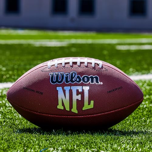 Wilson NFL MVP Junior Football with Pump and Tee - alternate view 3 of 4