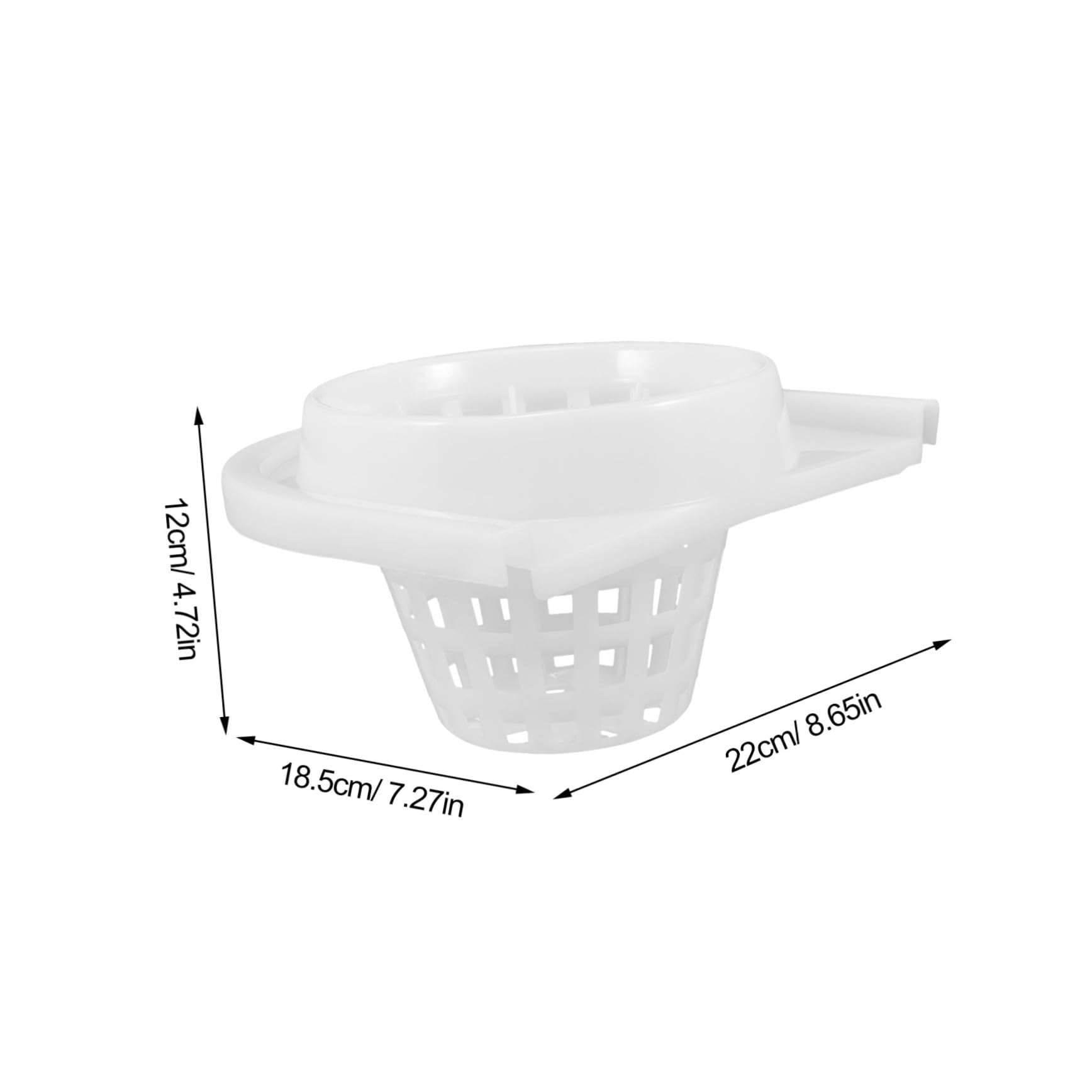 Cabilock Mop Bucket Basket with Drainage Cleaning Squeezer for Efficient Water Removal Sturdy Design for Long Term Use for Mopping and Cleaning Tasks