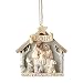Enesco Jim Shore Heartwood Creek White Woodland 2018 Nativity Ornament