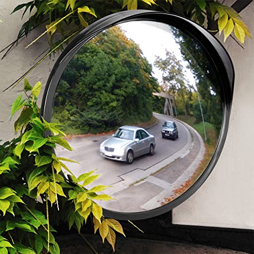 Verkehrsspiegel ONVAYA 30 cm Konvexspiegel für sichere Übersicht