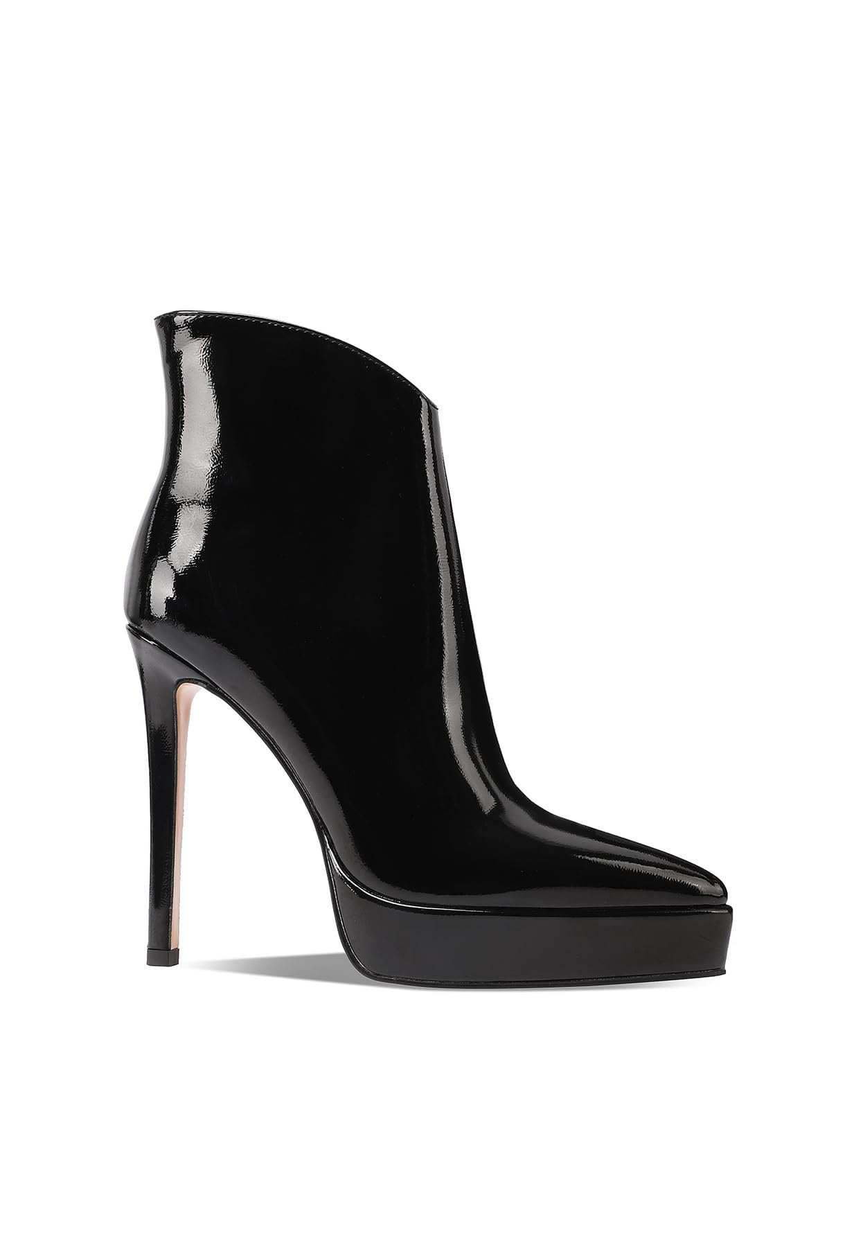 QUEEN HELENA Tronchetti con Tacco a Spillo Stivaletti con Plateau Donna K3998