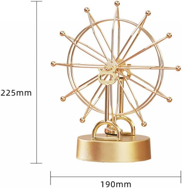 Nordic Permanent Motion Instrument Ferris Wheel Ornaments Rotating Newton Ornaments Home