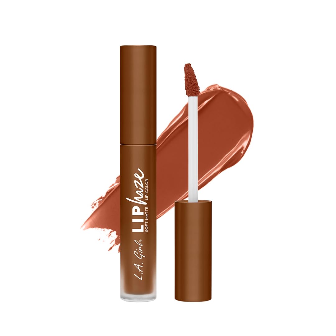 Amazon.com : L.A. Girl Lip Haze Soft Matte Lip Color, All About It