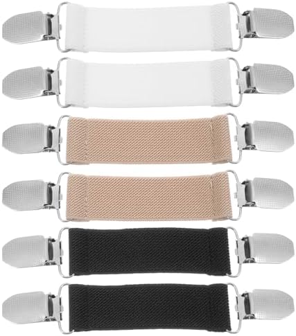 6 Pcs Adjustable Cinch Clips for Dresses,3 Color Cinch Clips for ...