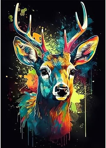 GUAIEUW Truck in The Country Diamond Painting Kit for Adult, DIY Full Drill Diamond Art for Beginner, 5D Diamond Dots Kits Painting Crafts for Home Decor (8x12 inch