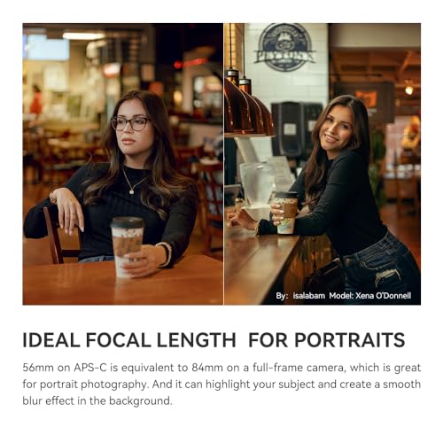 Image of TTArtisan AF 56mm F1.8 Sony E-Cape Autofocus Lens for A5000 A5100 A6000 A6100 A6300 A6400 A6500 A6600 NEX-3 NEX-3N NEX-3R NEX-5T NEX-5R NEX-5 NEX-5N NEX-7 NEX5C5C5C Applicable to