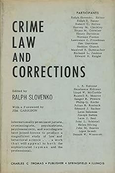 Hardcover Crime, Law and Corrections Book