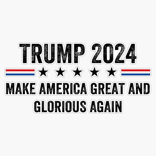 Make America Great And Glorious Again Trump 2024 Election USA Flag – Trump Running For President Again In 2024 – America'S Comeback Starts Right