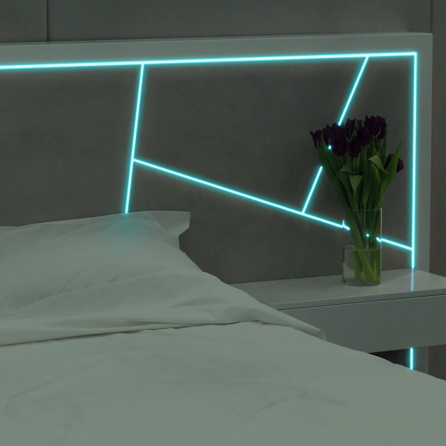 LED Universum Tira LED COB de 4 zonas, RGB-W, con mando a distancia, controlador y fuente de alimentación, filamento prémium, 24 V, IP20 RGB-WW, multicolor (7 metros)