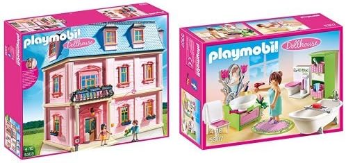 playmobil pink house