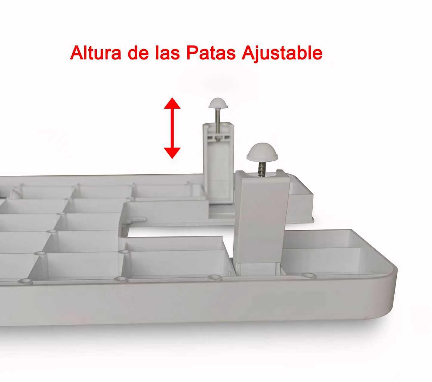 StitchTech Mesa de extensión para máquinas de coser compatible con máquinas de coser Singer Brand 44S, 4411, 4423, 4432, 4452, 5511, 5523, 5532, 6335, color gris