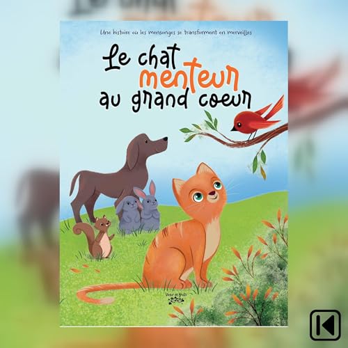 Le chat menteur au grand coeur cover art