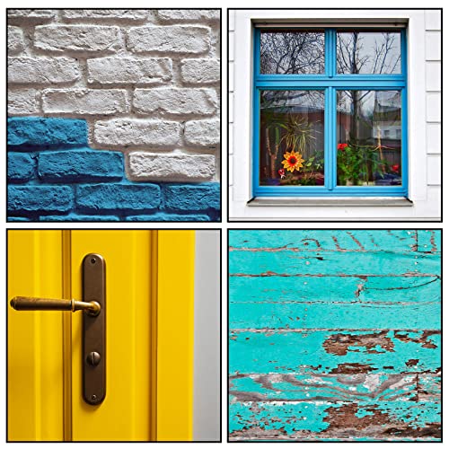 4 Pieces Trim Paint Brush Edge Painting Tool With Wooden Handle Painting Tool Round Small Trim Brush Corner Paint Brush For Sash Baseboards House Wall Edges And Art Supplies, 4 Sizes Multicolor #TOP6