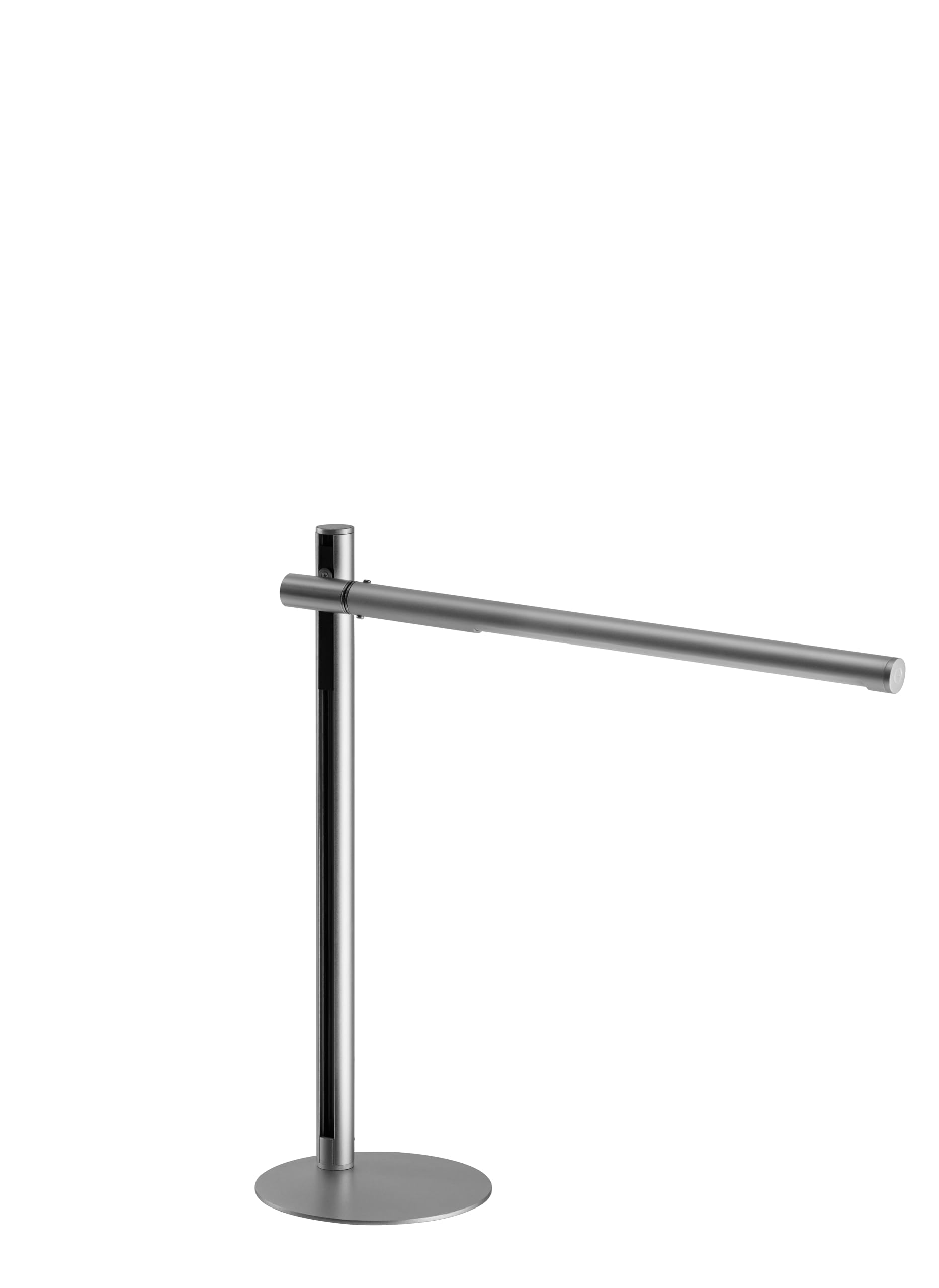 ALCO-Albert - Lampada da scrivania a LED dimmerabile argento 8,5 Watt | Moderna lampada da tavolo con 3 livelli di luminosità, tecnologia LED e utilizzo flessibile in ufficio o in home office
