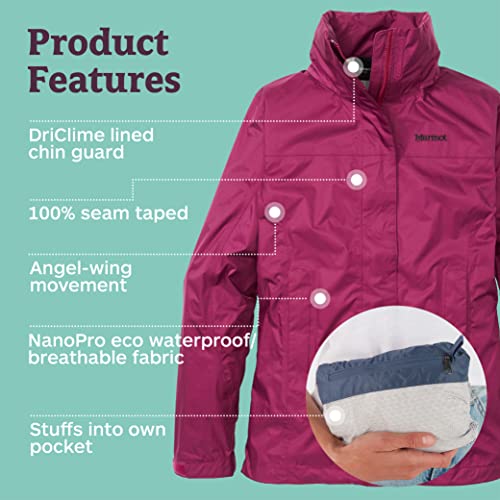 Image of MARMOT Women's PreCip Lightweight Waterproof Rain Jacket