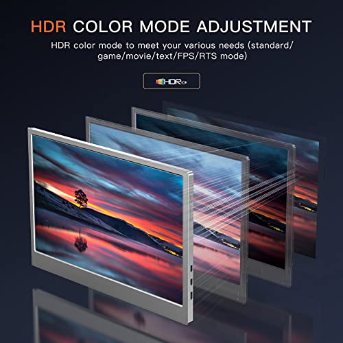 Limink S19 Triple Portable Monitor Screen Extender For 15-17" Laptop | 14 Inches Fhd 1080P Laptop Monitor Extender With Kickstand | Hdr | Powered By Usb-C, Mini Hdmi | Compatible With Mac, Windows #TOP4