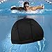 MLWSKERTY Men Women Flexible Sporty Polyester Swimming Swim Cap Bathing Hat Unisex