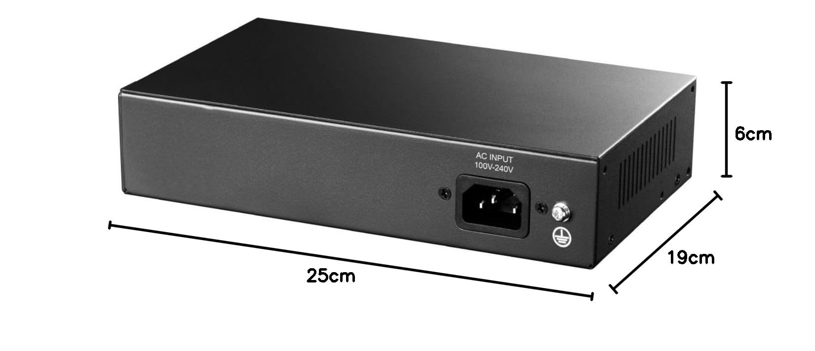 Cudy Switch PoE+ Gigabit 10 Ports 8+2, 120W, VLAN, QoS, Plug Play, GS1010P | 8x PoE+ 120W, 2x Uplink, 802.3at/af, Isolation VLAN, QoS, 20Gbps commutation, Plug Play, Boîtier métal, bureau/rack