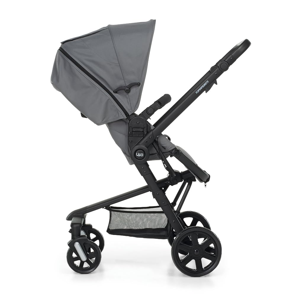 Foppapedretti Up3 i-Size sistema combinato Titanio