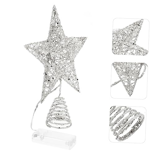 OFFSCH 1 pç Topo de árvore de Natal Estrela de Natal Estrela LED Topo de Árvore de Natal Topo de Árv