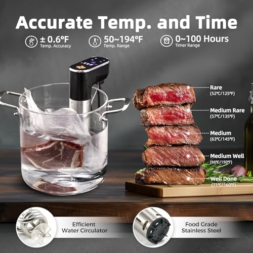 Sous Vide Precision Cooker with WiFi