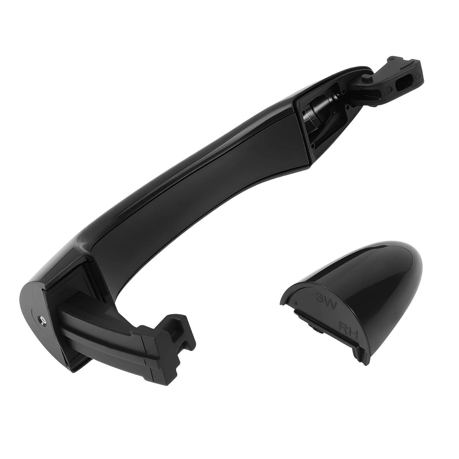 Poignée porte extérieure droite Kia Sportage 2011-2016 noir plastique 82661-3W000