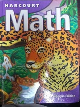 Hardcover Harcourt School Publishers Math California: Student Edition Grade 6 2002 Book