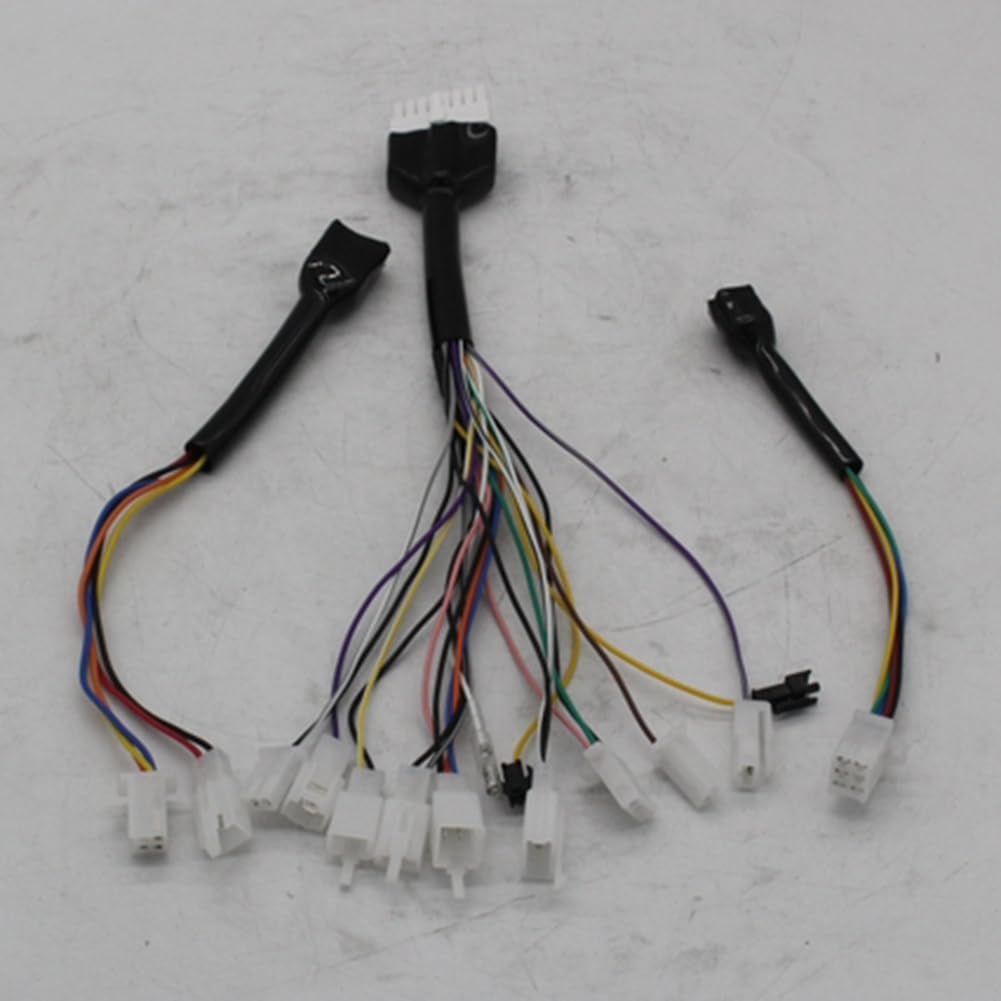 Części zamienne do VOTOL EM50SP 7255S 55A 1KW2Kw bezszczotkowy kontroler DC QS inteligentny kontroler silnika do skutera elektrycznego czarny