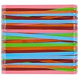 120 Stück Gummiringe, große Gummibänder 7.5cm/4.7inch Gummiband rund Mehrzweck-Gummibänder für Wickel-Bänder für Bürobedarf, Aktenordner, Bücher, Kunst, Schule, Haus