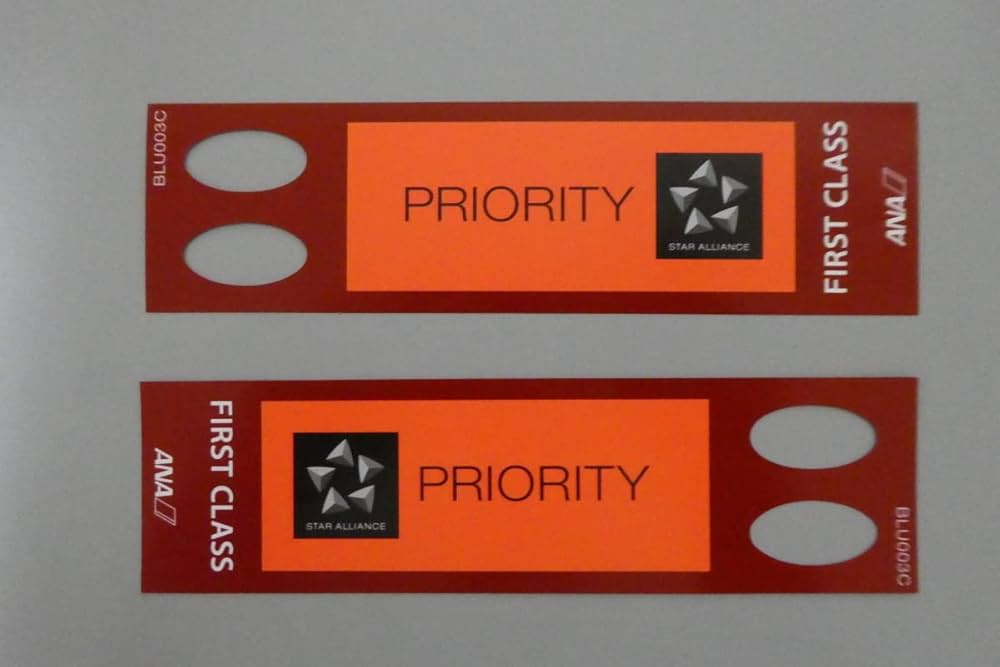 ANA CREW ゴールドタグ 2個セット ANA CREW ゴールドタグ 2個セット