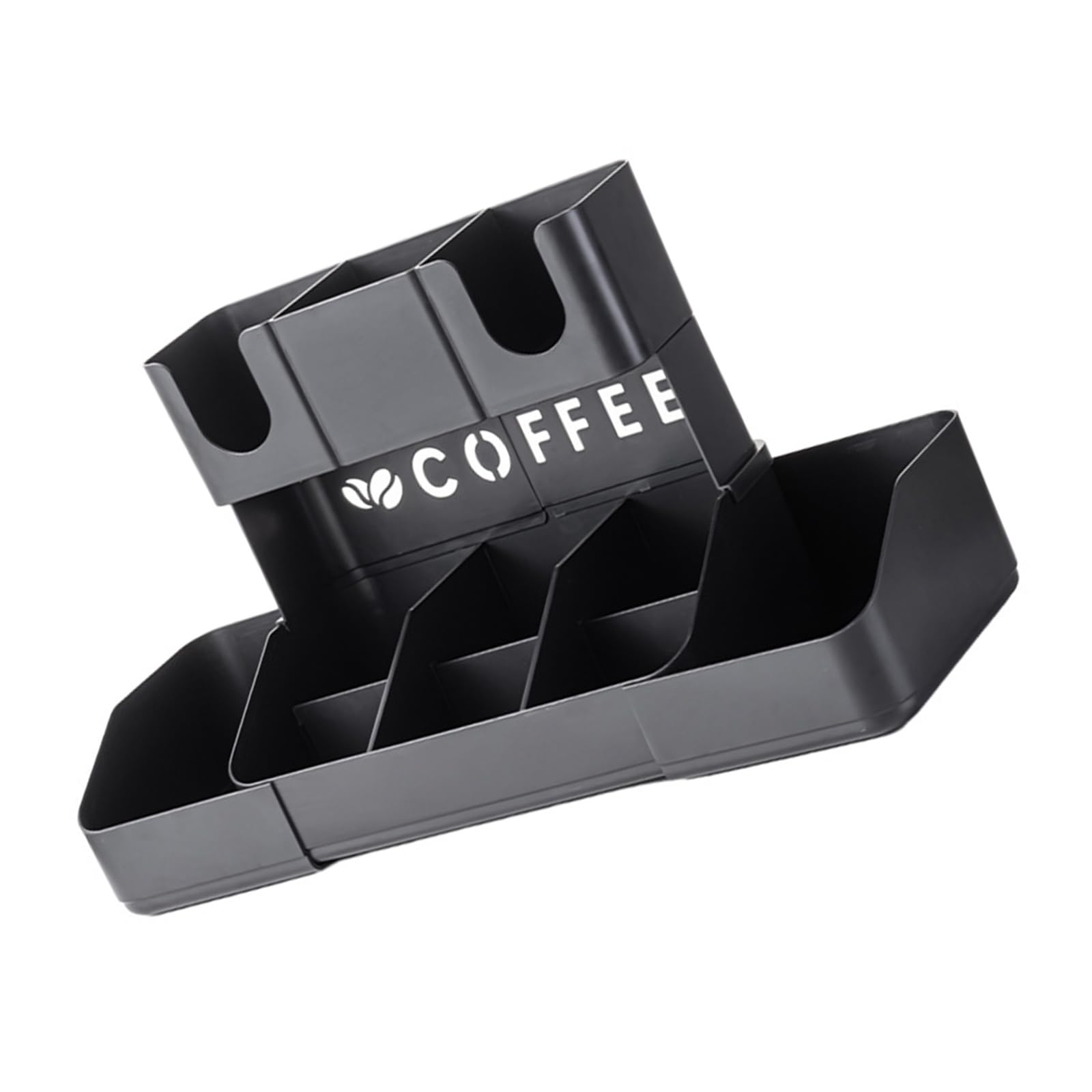 Msioytog Retractable Cup Holder Rack Featuring Sturdy PP Suitable for Multiple Setting Permanent Presentation Cup Stand