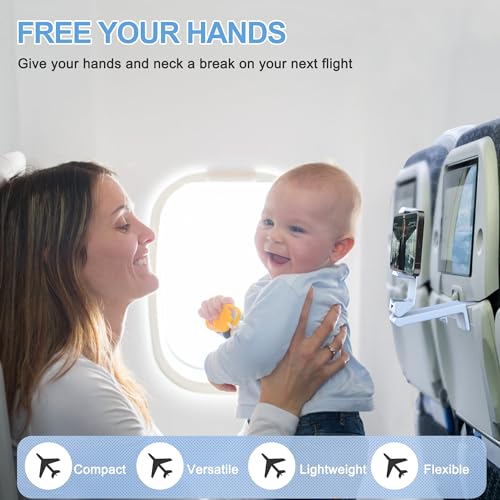 Image of Perilogics Airplane Phone Holder Mount, Plane Travel Essentials