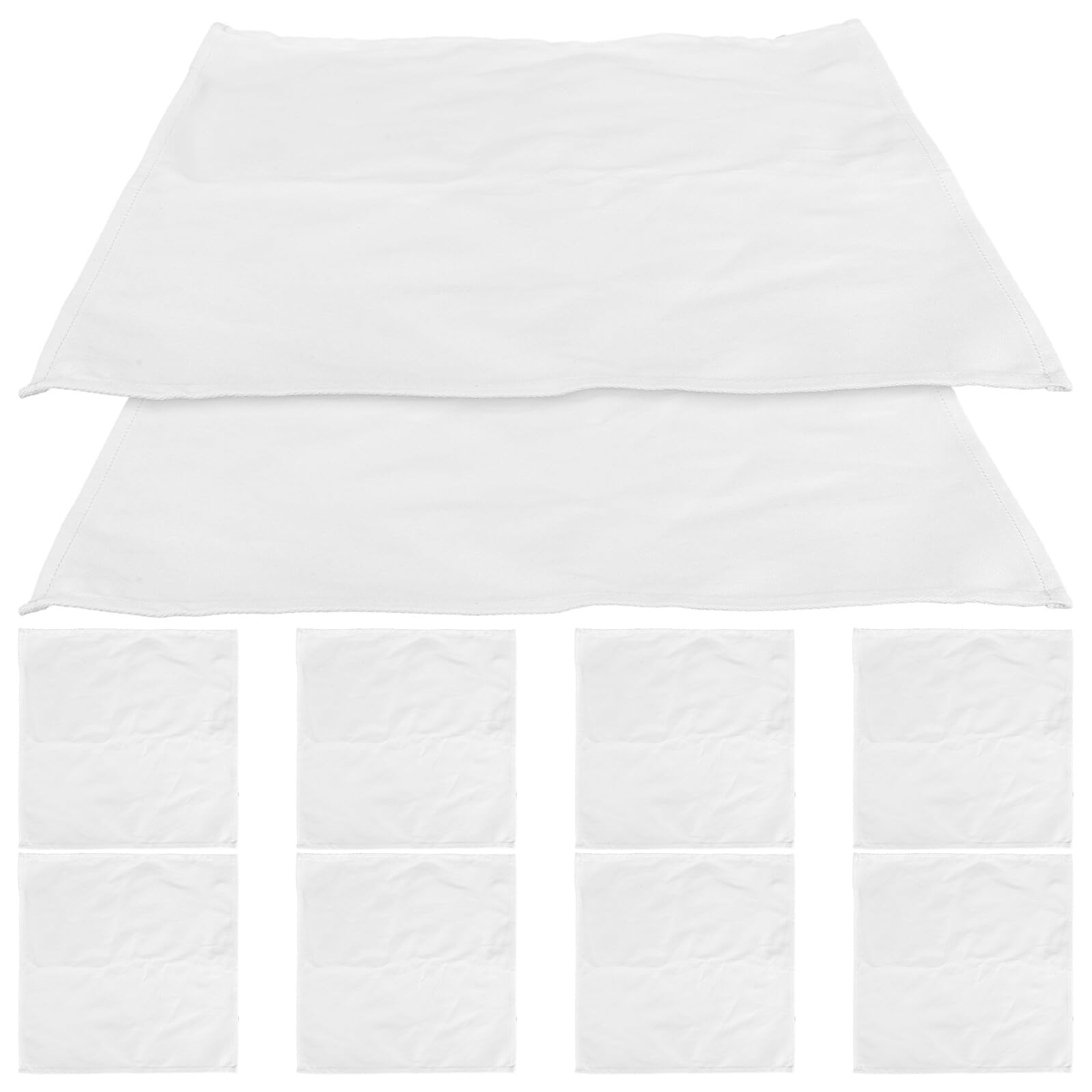 PRETYZOOM 20 Piezas Servilletas de Algodón Absorbentes Reutilizables para y Cocina Paño de para Mesa Toallas de Mano para Bebidas